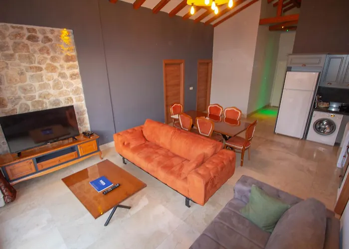 Tlos Yali 3+1 Villa, Oezel Havuzlu, Vila *