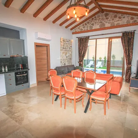 Villa Tlos Yali 3+1 Villa, Oezel Havuzlu, Fethiye