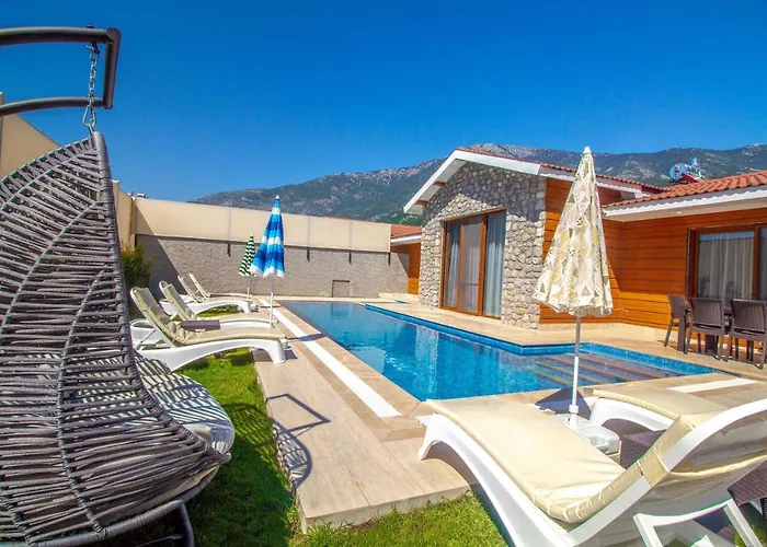 Willa Tlos Yali 3+1 Villa, Oezel Havuzlu, *