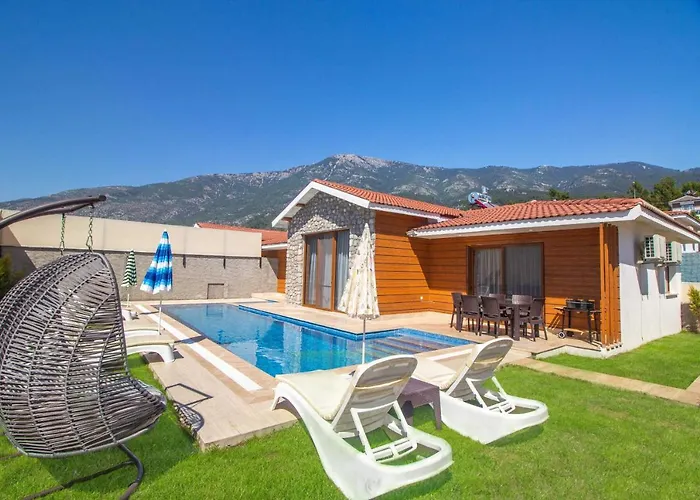 Tlos Yali 3+1 Villa, Oezel Havuzlu, Villa Fethiye
