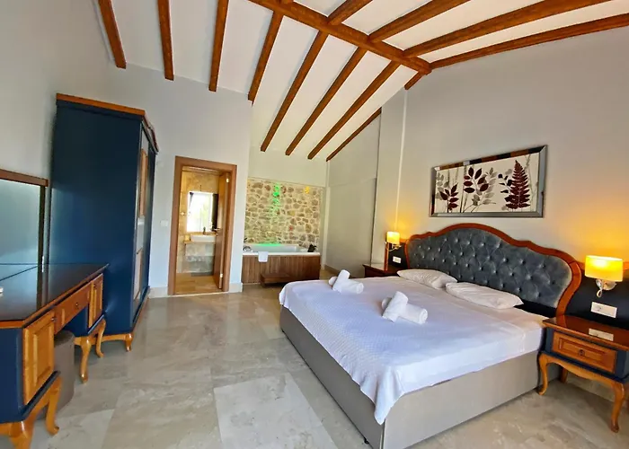 Tlos Yali 3+1 Villa, Oezel Havuzlu,